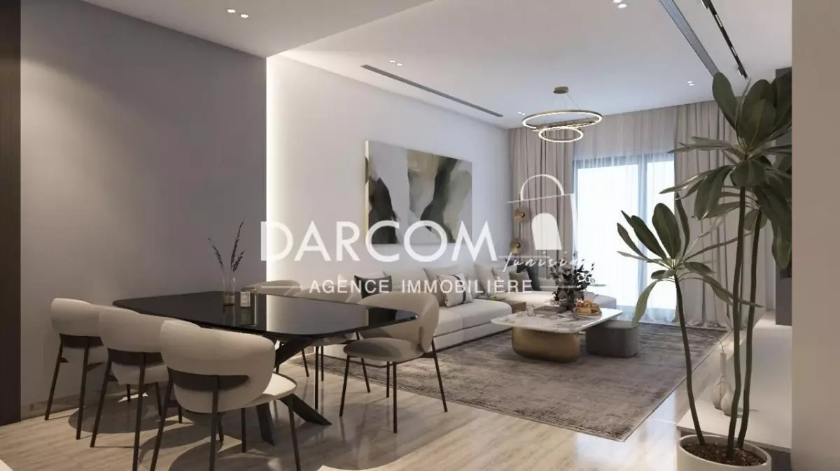à vendre s+2 sur plan :Projet haut standing /cadre d'exception aux Jardins de Carthage