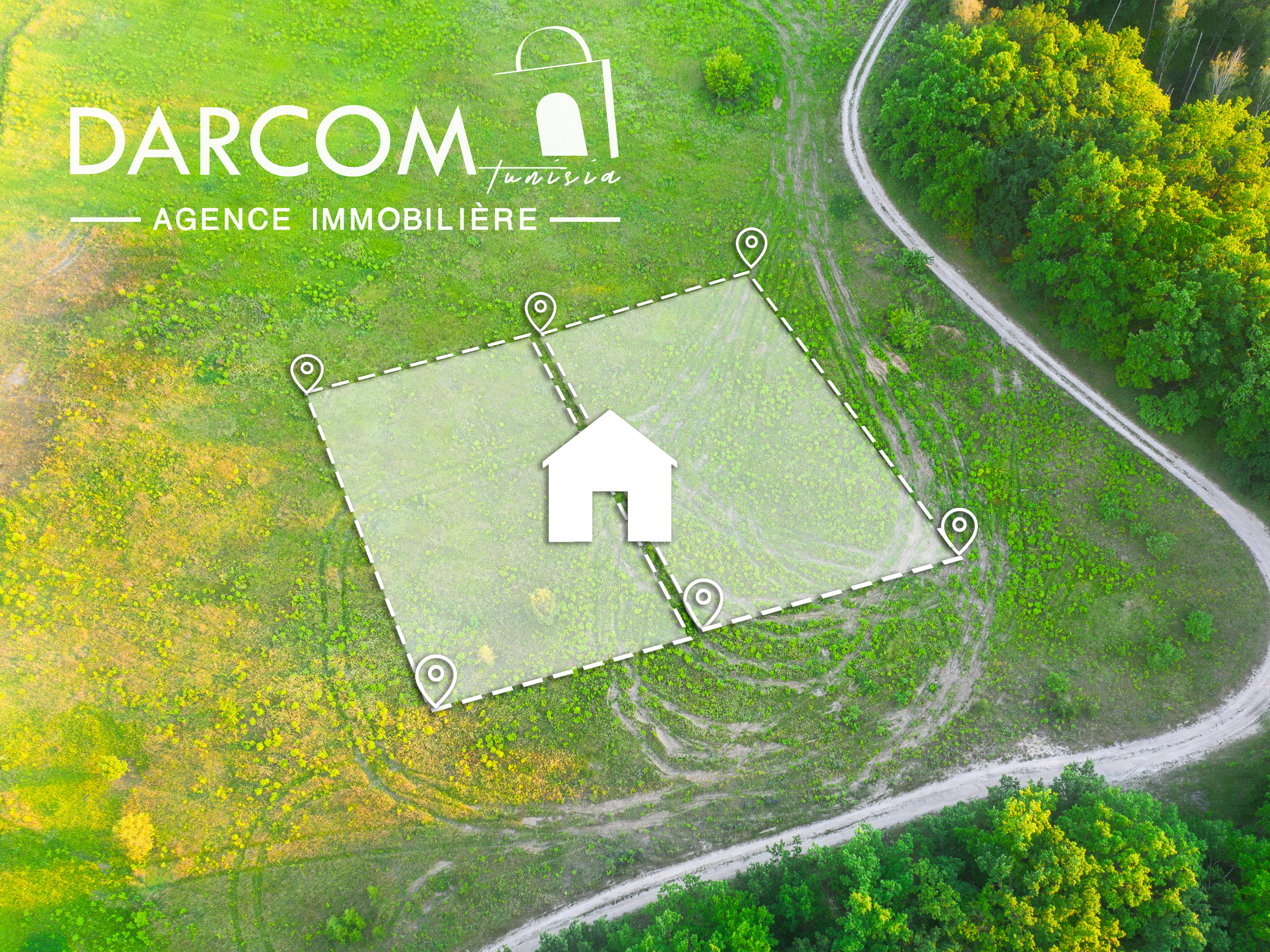 Terrain 632m² à la soukra Chotrana II