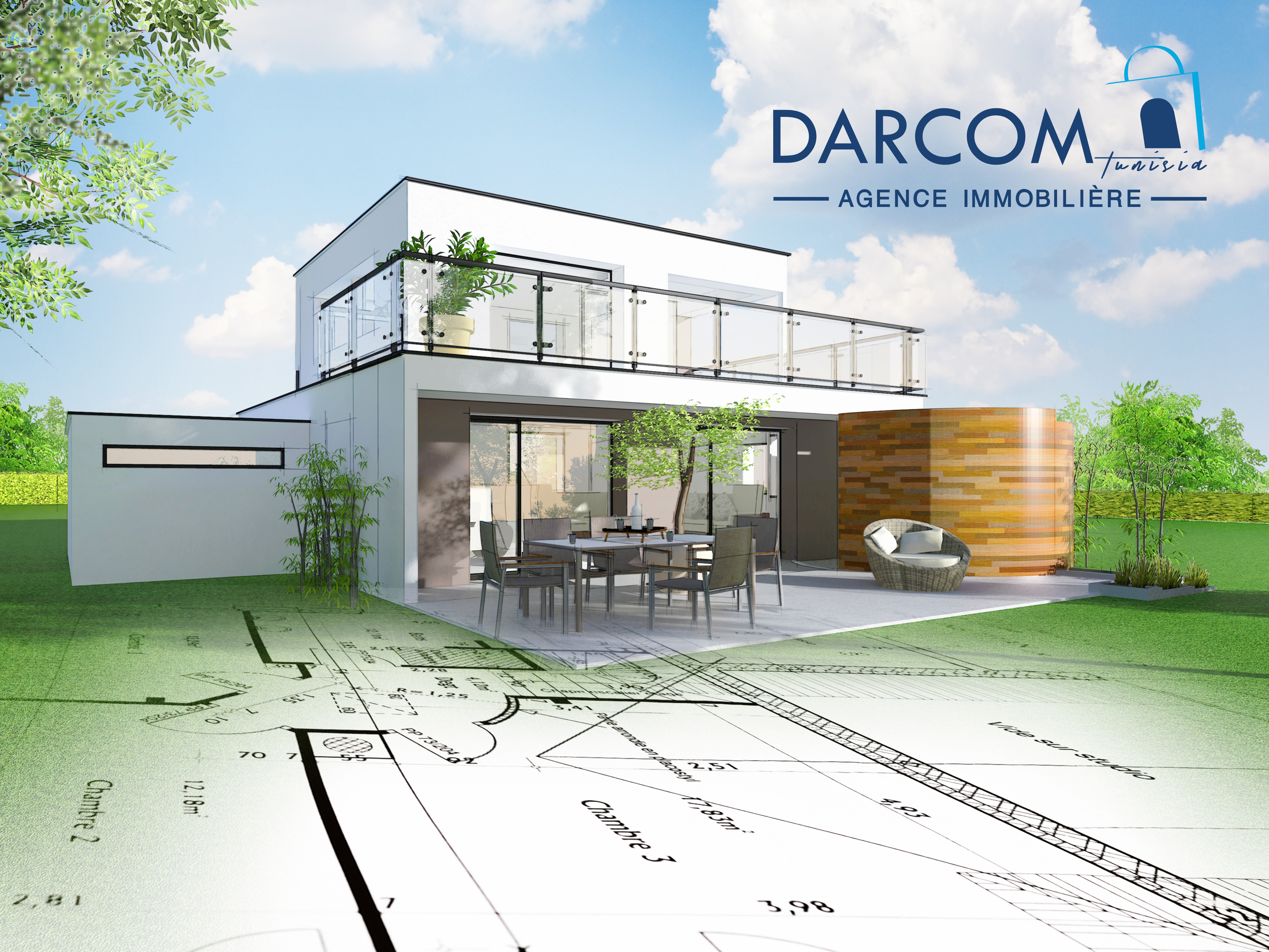 Terrain Pour Villa 685 m² à Chotrana III\n